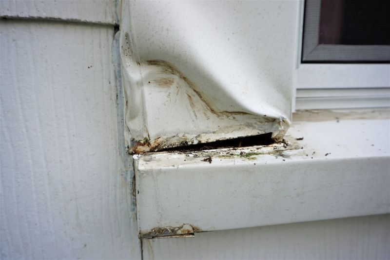 Exterior Wood Window Trim Repair detail