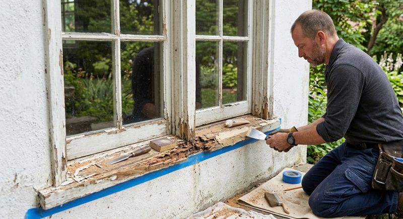 Window Sill Replacement in Overland Park, KS